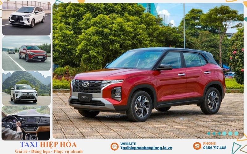 Taxi Hiệp Hòa Bắc Giang 4 chỗ – 7 chỗ giá rẻ, phục vụ 24/7 không chỉ mang đến trải nghiệm di chuyển tiện lợi, nhanh chóng mà còn đảm bảo sự an toàn, minh bạch và tiết kiệm tối đa cho người dân trong huyện.