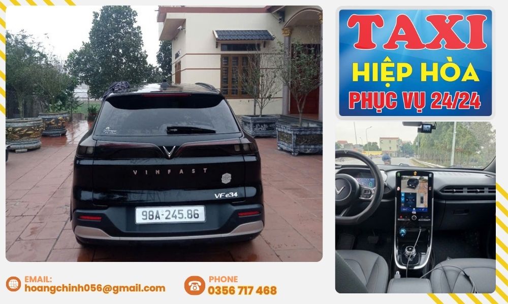 Taxi Hiệp Hòa sẽ báo giá theo từng chuyến, không phát sinh thêm phí